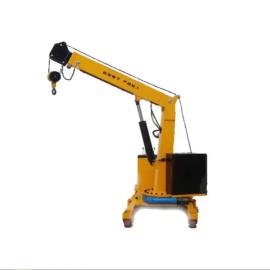 Electric Floor Crane With Wire Rope